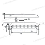 Terzo stop a LED • scocca ABS