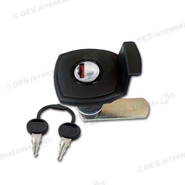 SRT1048N - Serratura 1048 • coppia chiavi • nera