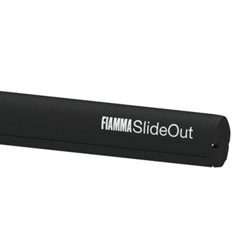 Fiamma Slideout 2,80 Metri Deep Black, Telo Royal Grey - 07158d01r