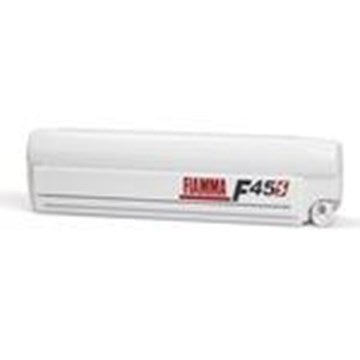 Veranda Da Parete Fiamma F45s 400 Polar White Con Telo Royal Grey - 06280c01r