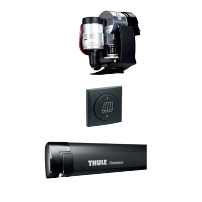 Kit Motorizzazione 12 V Bianco Per Veranda Thule Omnistor 5200 - 301296