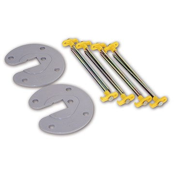 Kit 2 Awning Plate 20x20 Cm Fiamma - 98655-724
