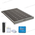 Kit pannello monocristallino • 140 W • regolatore MPPT
