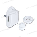 Kit Push-Lock • pulsante e rosetta • bianco