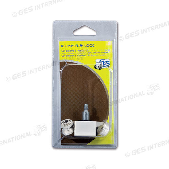Kit mini Push-lock • bianco • blister
