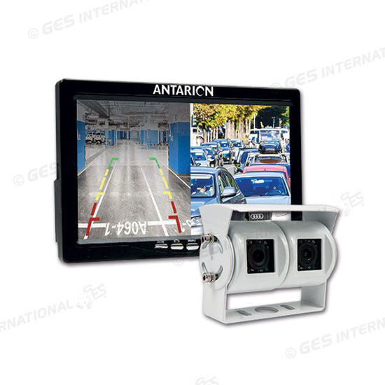 Kit retrocamera 2 occhi • monitor 7"