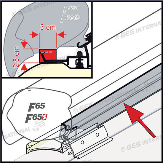 Kit Rain Guard F65 S/L • 400 cm