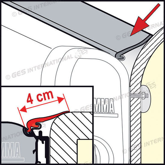 Kit Rain Guard M • 550 cm