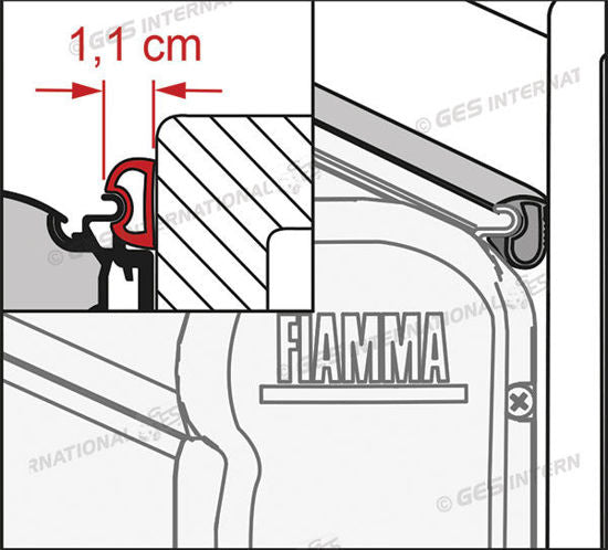 Kit Rain Guard S • 550 cm