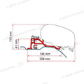 Kit staffa Ducato H2 Skyroof