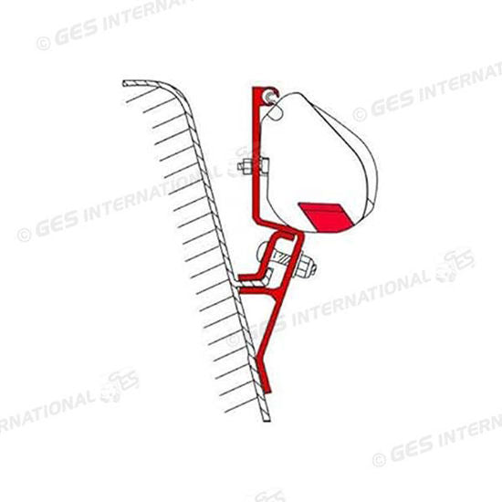 Kit staffa F35 per VW T3
