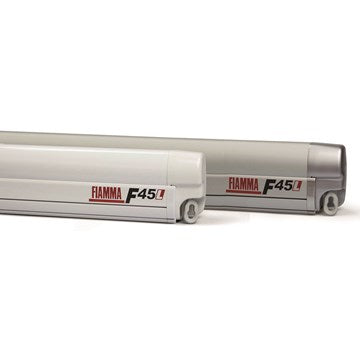 Veranda Da Parete Fiamma F45l 500 Titanium Con Telo Royal Blue - 06532a01q