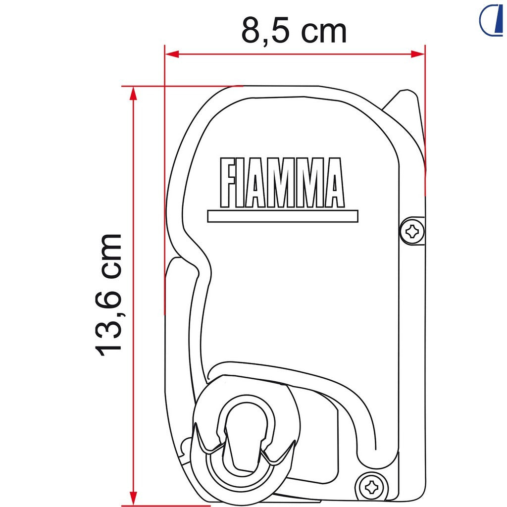 024 F45S-300RGB : F45s 300 - Polar White - Royal Grey