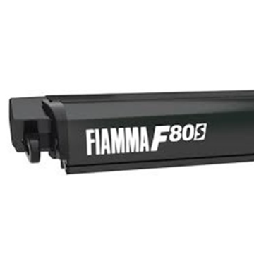 Veranda Fiamma F80s 340 Deep Black Telo Royal Grey - 07831c03r