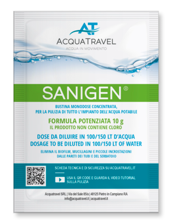 ACQUATRAVEL - SANIGEN BUSTINA MONODOSE 10gr