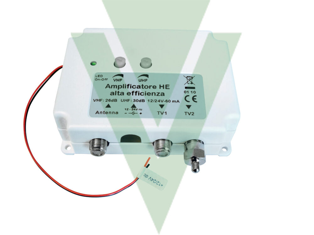 ANTENNA TV&DAB VE-DA PRO OMNIDIREZIONALEDVB-T CON AMPLIFICATORE A 2 REGOLAZIONI CON FILTRO LTE INTEGR.(CONF.1PZ)